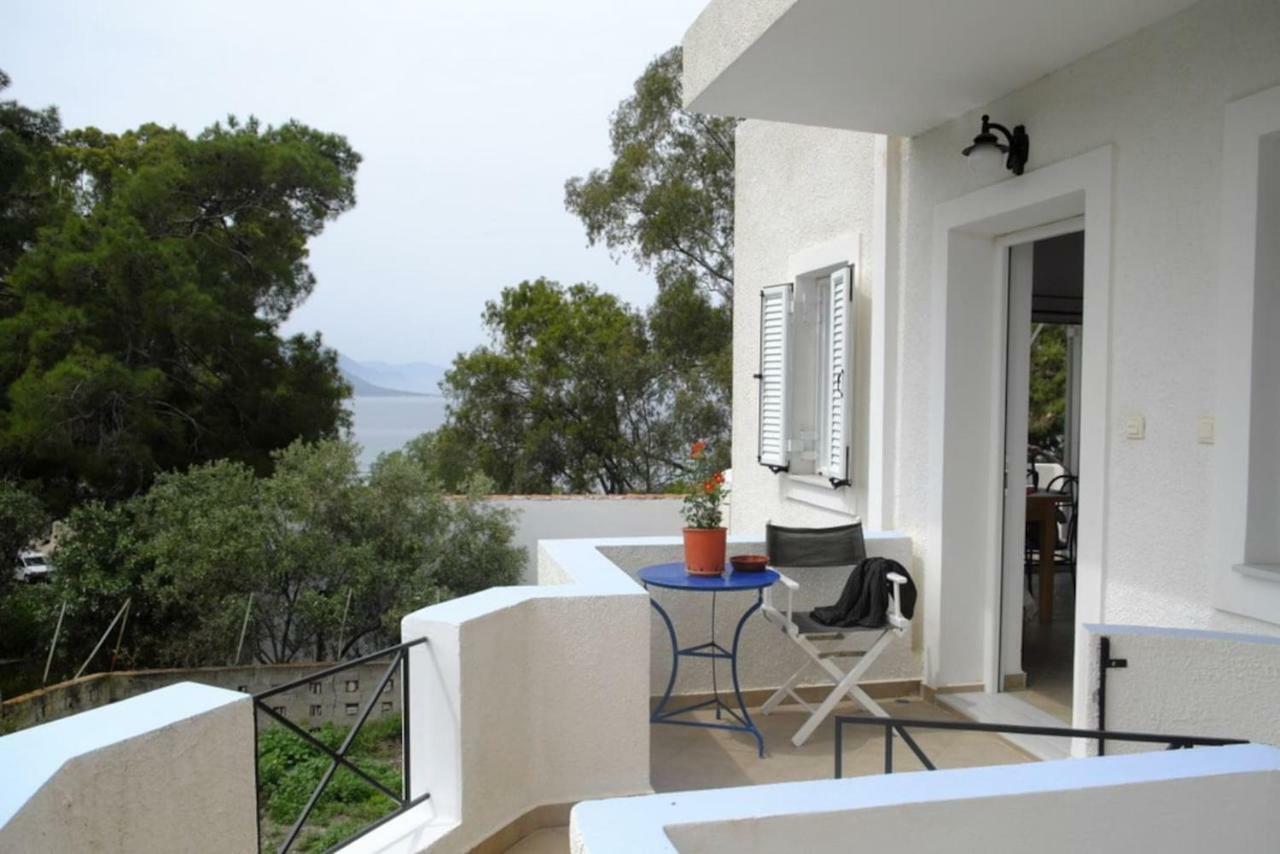 Apartment With Sea View And Balcony 60M From Beach Aegina Экстерьер фото
